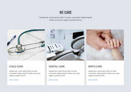 Medicine Care Child - Creative Multipurpose Website Mockup