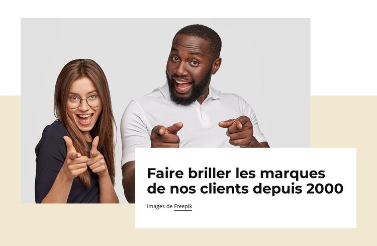 Publicité, design et identité de marque Conception de site Web