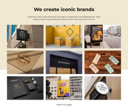 Digital agency portfolio - Html Code Example by Nicepage