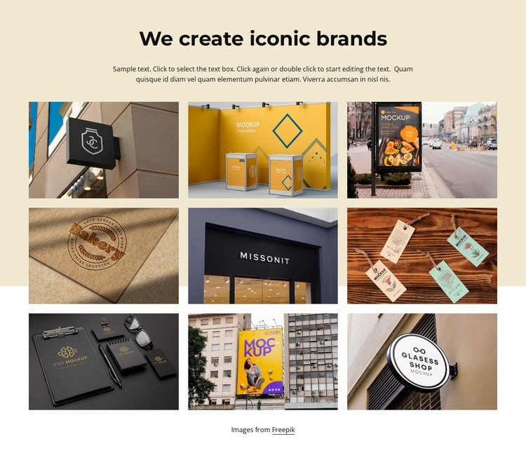 Digital agency portfolio Squarespace Template Alternative