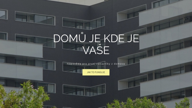 Jak to funguje Šablona CSS