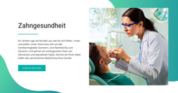 Zahngesundheit – Fertiges Website-Design