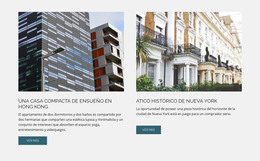 Edificio De Arquitectura: Plantilla De Página HTML