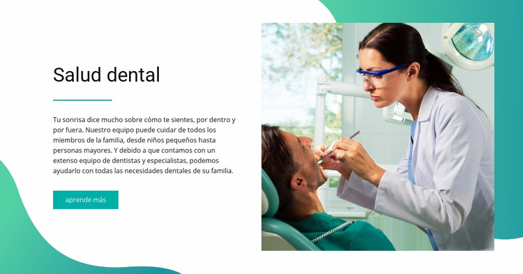 Salud dental Plantilla Joomla