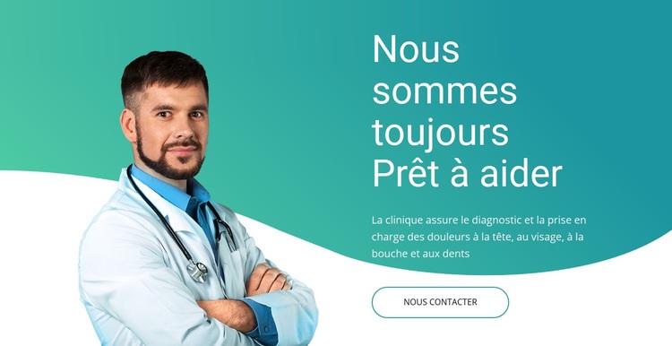 Assistance médicale rapide Conception de site Web