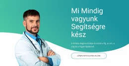 Gyors Orvosi Segítség - Egyszerű Webhelysablon