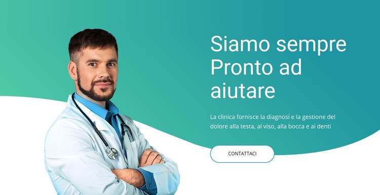 Assistenza medica rapida Modello HTML5