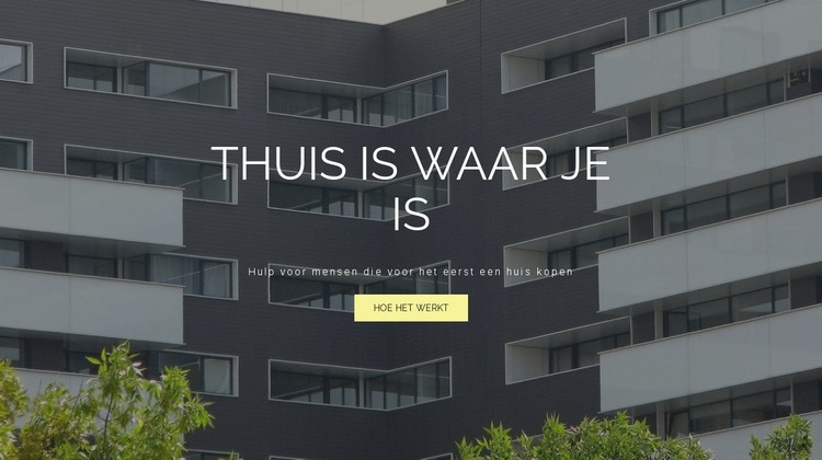 Hoe het werkt CSS-sjabloon