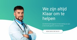 Snelle Medische Hulp - Websitebouwer