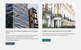 Edifício De Arquitetura - Website Creator HTML