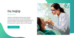 Diş Sağlığı - HTML Sayfası Şablonu