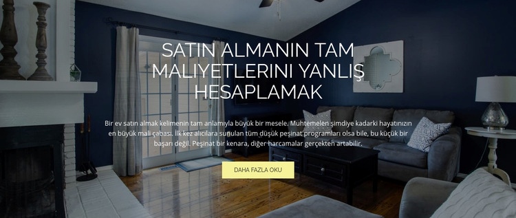 Satın alma maliyeti HTML5 Şablonu