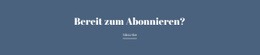 Bereit Zum Abonnieren – Mockup-Inspiration