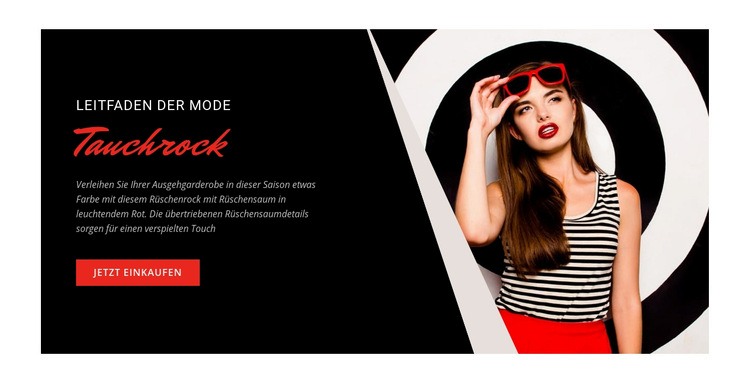 Tauchrock Website-Modell