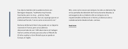 Texto Sin Formato Con Línea Vertical - Plantilla De Una Página