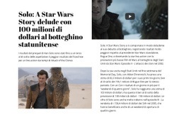 Star Wars Story - Modelli Di Siti Web Reattivi