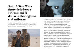 Star Wars Story - Download Del Modello Di Sito Web