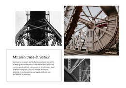 Metalen Truss-Structuur - Inspiratie Voor Website-Ontwerp