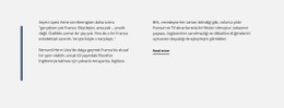 Dikey Çizgi Içeren Düz Metin Css Şablonu Ücretsiz Indir