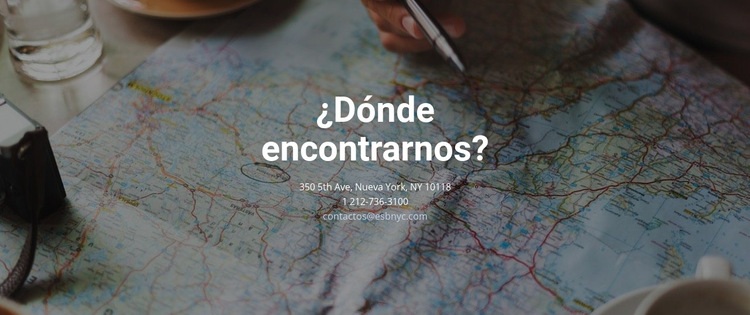 Donde nos puedes encontrar Plantillas de creación de sitios web