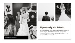 Día De La Boda - Maqueta De Sitio Web Funcional