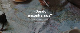 Donde Nos Puedes Encontrar: Página De Destino Para Cualquier Dispositivo