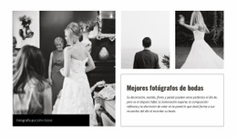 Día De La Boda - Plantilla De Una Página