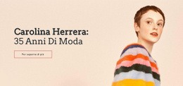 35 Anni Di Moda - HTML5 Website Builder