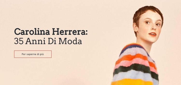 35 anni di moda Modello CSS