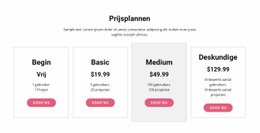 Upgrade Naar Een Premium Abonnement - HTML Web Page Builder