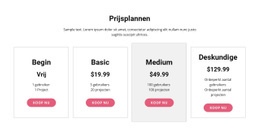 Upgrade Naar Een Premium Abonnement - Sjabloon Voor Één Pagina