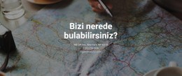 Bizi Nerede Bulabilirsiniz CSS Şablonu