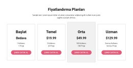 Premium Plana Yükseltin - Web Sitesi Oluşturucu