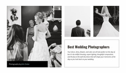 Wedding Day - Functionality Website Mockup