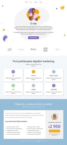 Prozkoumejte Produkt – Prémiová Šablona