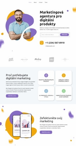 Proč Potřebujete Digitální Marketing – Šablona Stránky HTML