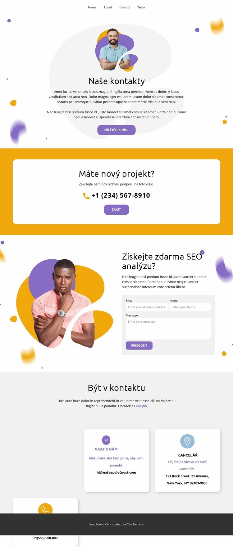 Strategie značky Šablona HTML