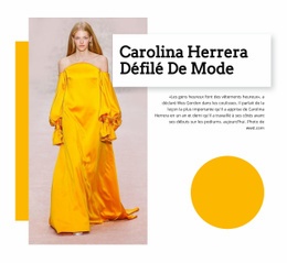 Défilé De Mode – Modèle Créatif Polyvalent
