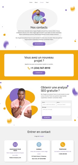 Page De Contact