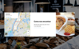 Localização Do Escritório Da Empresa De Consultoria - Download Do Modelo De Site