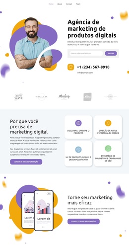 Por Que Você Precisa De Marketing Digital - Tema WordPress Fácil De Usar