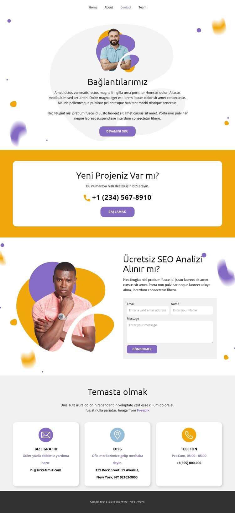 Marka stratejisi HTML Şablonu