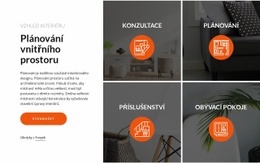 Plánování A Design Interiéru - Bezplatná Šablona