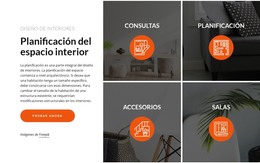 Planificación Y Diseño De Espacios Interiores.: Plantilla De Página HTML