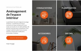 Aménagement Et Conception De L'Espace Intérieur – Modèle Joomla Pour N'Importe Quel Appareil