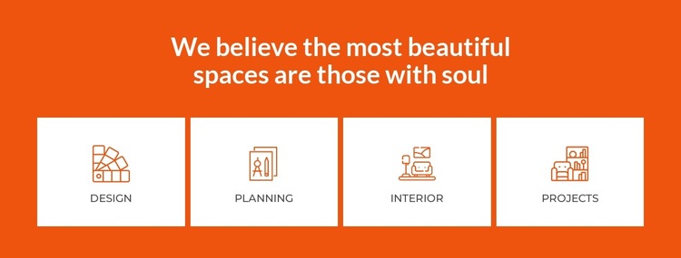 We create beautiful interior spaces HTML5 Template