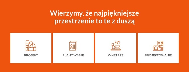 Tworzymy piękne wnętrza Szablon HTML