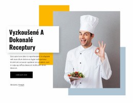 Dokonalé Recepty – Kód Šablony HTML