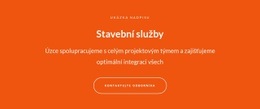 Text A Tlačítko S Velkým Textem – Bezplatný Návrh Webových Stránek