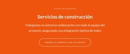 Texto Y Botón Con Texto Grande. - Plantilla HTML5, Responsiva, Gratuita